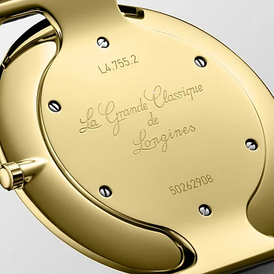 Longines La Grande Classique Yellow Gold PVD L4.755.2.11.2