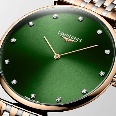 Longines La Grande Classique Diamonds Rose Gold PVD L4.866.1.08.7