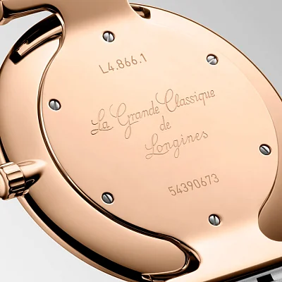 Longines La Grande Classique Diamonds Rose Gold PVD L4.866.1.97.7