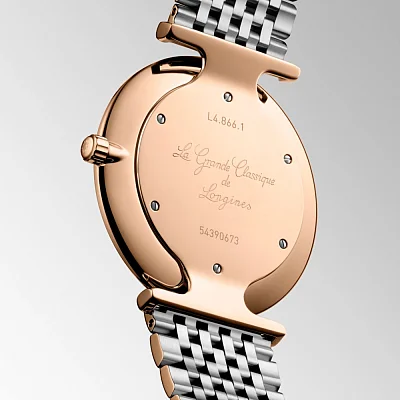 Longines La Grande Classique Diamonds Rose Gold PVD L4.866.1.98.7