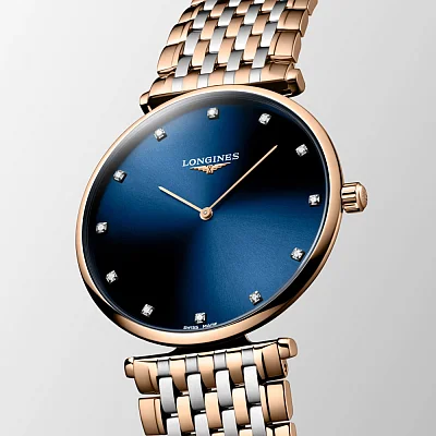 Longines La Grande Classique Diamonds Rose Gold PVD L4.866.1.98.7