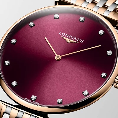 Longines La Grande Classique Diamonds Rose Gold PVD L4.866.1.68.7