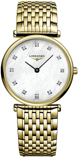 Longines La Grande Classique Lady Diamonds Yellow Gold PVD L45122878
