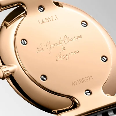 Longines La Grande Classique Lady Diamonds Rose Gold PVD L4.512.1.08.7