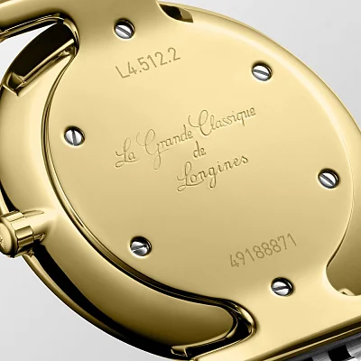 Longines La Grande Classique Lady Diamonds Yellow Gold PVD L4.512.2.87.7