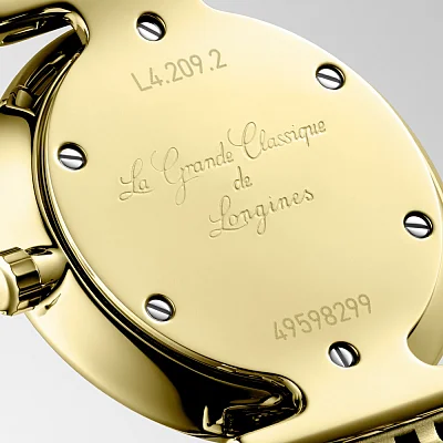 Longines La Grande Classique Lady Diamonds Yellow Gold PVD L4.209.2.37.8