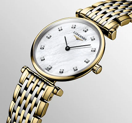 Longines La Grande Classique Lady Diamonds Yellow Gold PVD L4.209.2.87.7