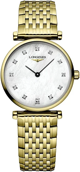Longines La Grande Classique Lady Diamonds Yellow Gold PVD L42092878