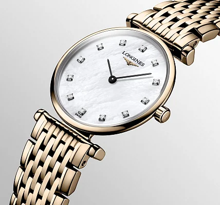 Longines La Grande Classique Lady Diamonds Rose Gold PVD L4.209.1.97.8