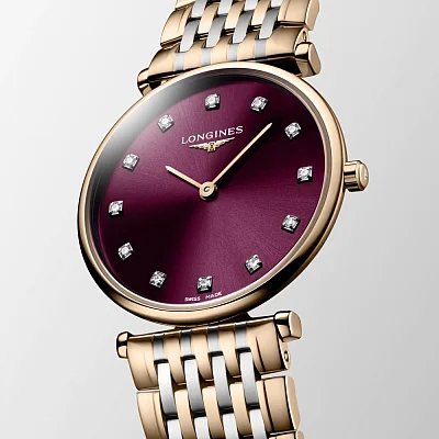 Longines La Grande Classique Lady Diamonds Rose Gold PVD L4.512.1.68.7
