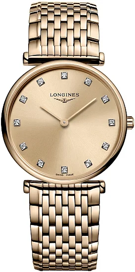 Longines La Grande Classique Lady Diamonds Rose Gold PVD L45121908