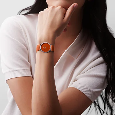 Longines La Grande Classique Lady Diamonds Orange L4.523.0.92.2