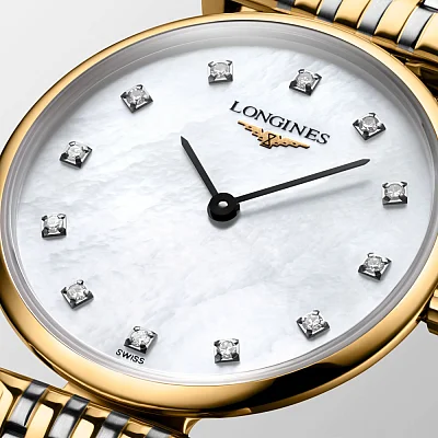 Longines La Grande Classique Lady Diamonds Yellow Gold PVD L4.209.2.87.7