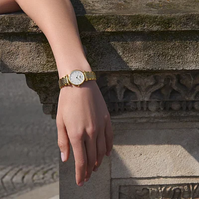 Longines La Grande Classique Lady Diamonds Yellow Gold PVD L4.209.2.87.7