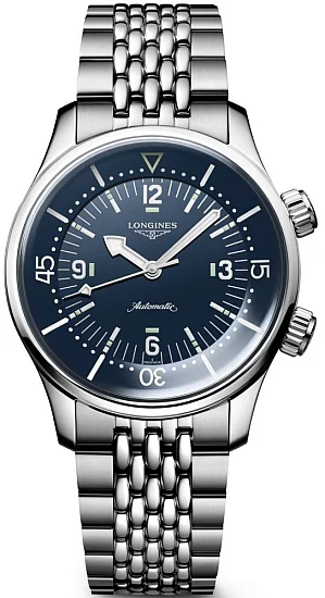 Longines Legend Diver Watch 39 Jubilee Chronometer Blue Dial L37644907