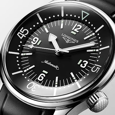 Longines Legend Diver Watch 39 Jubilee Chronometer Blue Dial L3.764.4.50.9
