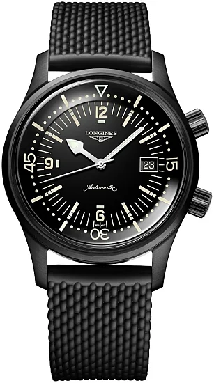Longines Legend Diver Watch 42 Black PVD L37742509