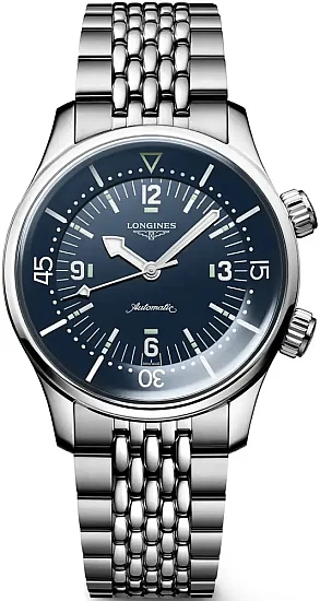 Longines Legend Diver Watch 39 Jubilee Chronometer Blue Dial L37644906