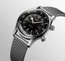  Zdjęcie 3 Longines Legend Diver Watch 36 Mesh Black Dial L3.374.4.50.6