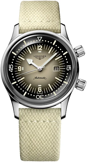 Longines Legend Diver Watch 36 Sand L33744302