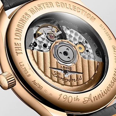 Longines Master Collection 190th Anniversary Limited Edtion Gold L2.793.8.73.2