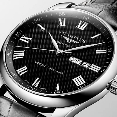 Longines Master Collection Annual Calendar Strap XL L2.920.4.51.8