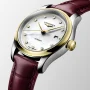  Zdjęcie 2 Longines Master Collection Automatic 30mm White Pearl Diamonds 18k Gold Caps L2.449.5.87.2