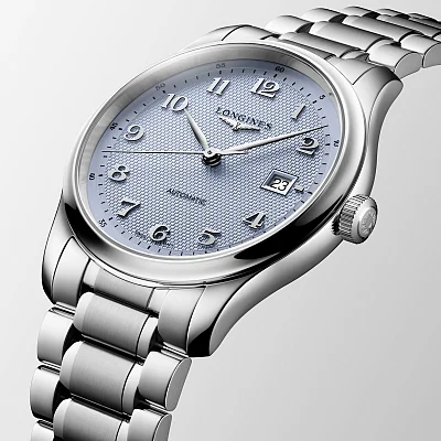 Longines Master Collection Automatic 41mm Ice Blue L2.950.4.99.6