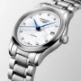  Zdjęcie 2 Longines Master Collection Automatic White Pearl 34mm Diamonds L2.450.4.87.6