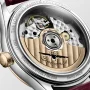  Zdjęcie 6 Longines Master Collection Automatic White Pearl Diamonds 34mm Gold Caps 18k L2.450.5.89.2