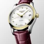  Zdjęcie 3 Longines Master Collection Automatic White Pearl Diamonds 34mm Gold Caps 18k L2.450.5.87.2