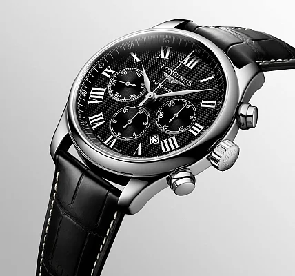 Longines Master Collection Column-Wheel Chronograph Strap XL L2.859.4.51.8