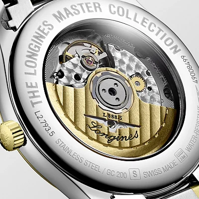 Longines Master Collection 18k Gold Caps L2.793.5.72.7