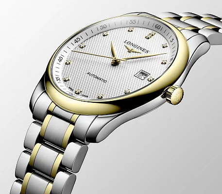 Longines Master Collection Diamonds 18k Gold Caps L2.793.5.97.7