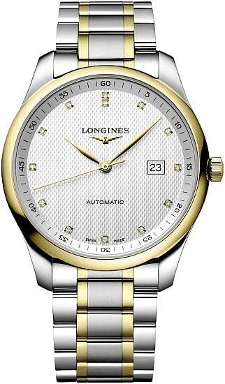 Longines Master Collection Diamonds 18k Gold Bezel and Caps L28935977