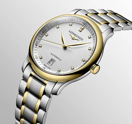 Longines Master Collection Diamonds 18k Gold Caps L2.628.5.77.7