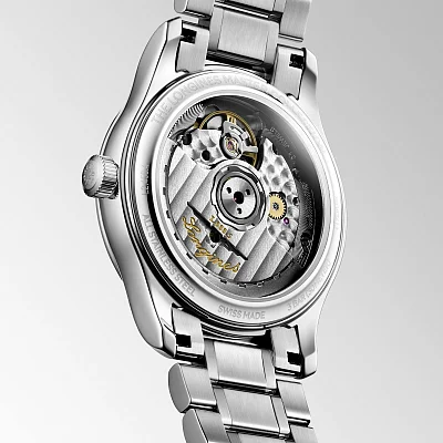 Longines Master Collection Lady 34mm Ice Blue Dial Diamonds L2.450.4.97.6
