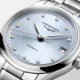  Zdjęcie 5 Longines Master Collection Lady 34mm Ice Blue Dial Diamonds L2.450.4.97.6