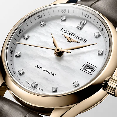 Longines Master Collection Lady Diamonds 18k Gold L2.128.8.87.3