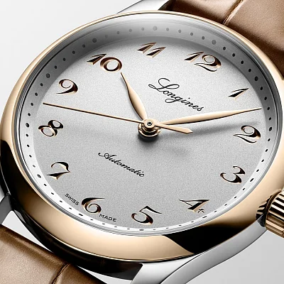 Longines Master Collection Lady 18k Gold Caps L2.357.5.70.2