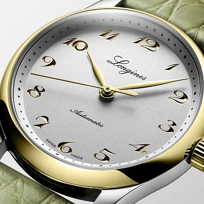 Longines Master Collection Lady 18k Gold Caps L2.357.5.72.2