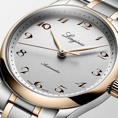 Longines Master Collection Lady 18k Gold Caps L2.357.5.70.7