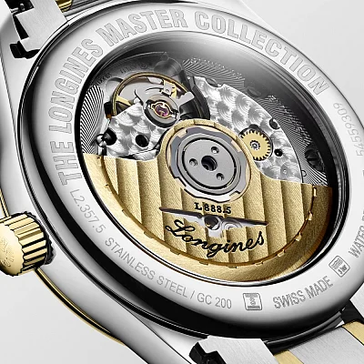 Longines Master Collection Lady 18k Gold Caps L2.357.5.72.7
