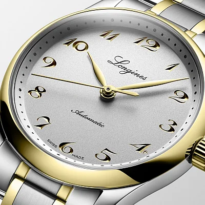 Longines Master Collection Lady 18k Gold Caps L2.357.5.72.7