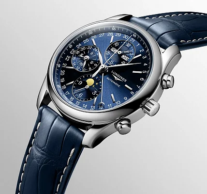 Longines Master Collection Moonphase Chrono Blue L2.673.4.92.0