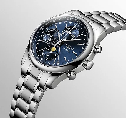Longines Master Collection Moonphase Chrono Blue L2.773.4.92.6