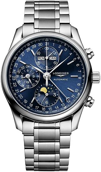 Longines Master Collection Moonphase Chrono Blue L26734926