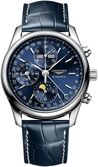 Longines Master Collection Moonphase Chrono Blue L26734920