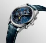  Zdjęcie 3 Longines Master Collection Moonphase Chrono Blue Strap XL L2.773.4.92.2