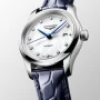  Zdjęcie 3 Longines Master Collection White Pearl Automatic 30mm Diamonds L2.449.4.87.2
